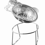 Bear - shape Anti - Slip Stainless Steel Elevated Pet Bowls - GreenFur