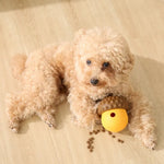 Berry Shape Treat Dispensing Silicone Dog Slow Feeder Toys - GreenFur