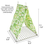 Birds Parrot Resting Platform Tents Hanging Bird Bed - GreenFur