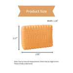 Biscuit Shaped Bite Resistant Latex Dog Toy - GreenFur