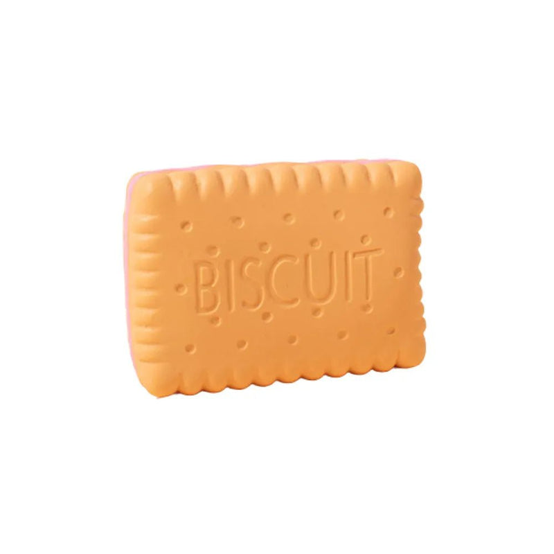 Biscuit Shaped Bite Resistant Latex Dog Toy - GreenFur