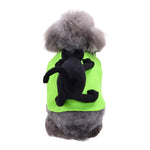Black Cat Doll Style Halloween Dog Costume - GreenFur