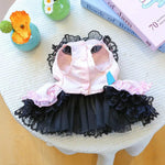 Blackberry Sweetheart Lace Tulle Dog Dress - GreenFur