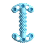Bone Dumbbell Design TPR Dog Chew Toy for Teeth Cleaning - GreenFur