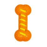 Bone Shape Interactive Toy Squeak TPR Pet Teething Toys - GreenFur