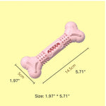 Bone - Shaped TPR Dog Chew Toy Durable Teething Toy for Small Dogs - GreenFur