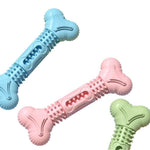 Bone - Shaped TPR Dog Chew Toy Durable Teething Toy for Small Dogs - GreenFur