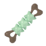 Bone TPR Dog Chew Toy Durable Teething Toy for Small Dogs - GreenFur