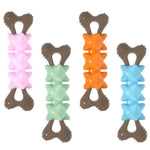 Bone TPR Dog Chew Toy Durable Teething Toy for Small Dogs - GreenFur
