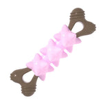Bone TPR Dog Chew Toy Durable Teething Toy for Small Dogs - GreenFur