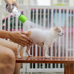 Bottle Attachment Water Sprayer Portable Outdoor Pet Shower - GreenFur