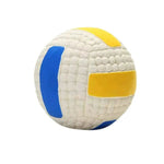 Bouncing Interactive Fetch Squeaky Latex Volleyball Dog Toy - GreenFur