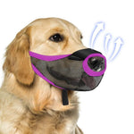 Breathable Adjustable Light - weight Dog Muzzle - GreenFur