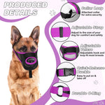 Breathable Adjustable Light - weight Dog Muzzle - GreenFur