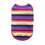 Breathable Colorful Rainbow Vest for Dogs and Cats - GreenFur