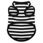 Breathable Cotton Striped Dog Shirt Vest for Dogs - GreenFur