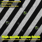 Breathable Cotton Striped Dog Shirt Vest for Dogs - GreenFur