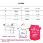Breathable Cotton T-shirt for Teddy and Bichon in Fall - GreenFur