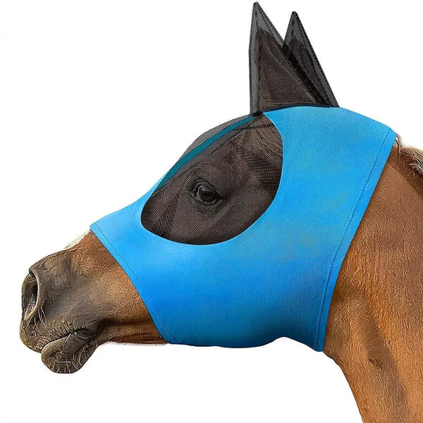 Breathable Horse Mesh Mask for Insect Protection - GreenFur