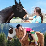 Breathable Horse Mesh Mask for Insect Protection - GreenFur