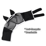 Breathable Mosquito Insect Repellent Horse Head Mask - GreenFur