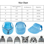Breathable Outdoor Sun Hat Dog Baseball Cap - GreenFur