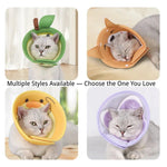 Breathable Pet Elizabeth Collar Soft Mesh Dog Cat Cone Duck Avocado Pattern - GreenFur