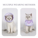 Breathable Pet Elizabeth Collar Soft Mesh Pet Grooming Cone Pet Neck Guard - GreenFur