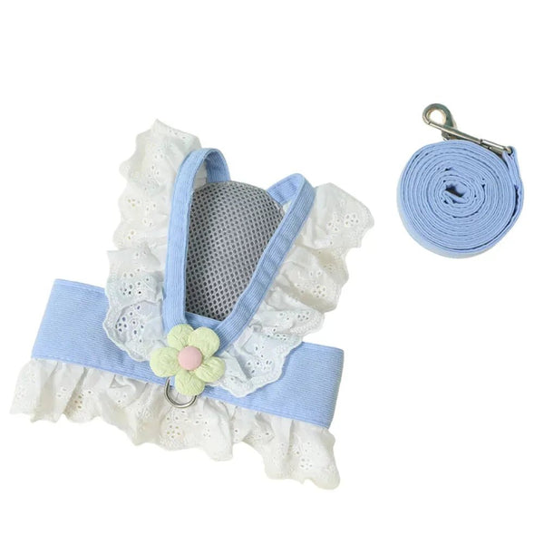 Breathable Pet Harness and Leash Set for Cats - GreenFur