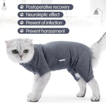 Breathable Post - Surgery Cat Recovery Suit for Cats - GreenFur