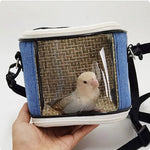 Breathable Small Carrier Bag for Birds and Small Animals - GreenFur