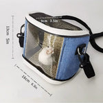 Breathable Small Carrier Bag for Birds and Small Animals - GreenFur