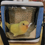 Breathable Small Carrier Bag for Birds and Small Animals - GreenFur