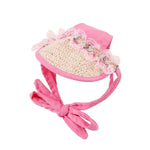 Breathable straw sun hat with adjustable strap - GreenFur