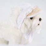 Breathable straw sun hat with adjustable strap - GreenFur