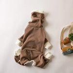 Brown Italian Greyhound Sweatshirt Pullover High Neck Four Legged Whippet Sweater - GreenFur