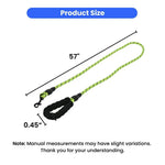 Buffer Handle Durable Reflective Dog Leash - GreenFur