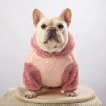Bunny Shape Thickened Warm Dog Cute Clothes, Pink - GreenFur