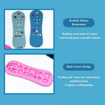 C Style Silicone Pet Teething Gel Toy with Remote Control Shape for Dog - GreenFur