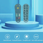 C Style Silicone Pet Teething Gel Toy with Remote Control Shape for Dog - GreenFur
