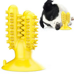 Cactus Shapes Toothbrush Dog Chew Teeth Cleaning Toy - GreenFur