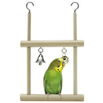 Cage Hanging Bird Swing Bridge Toy - GreenFur