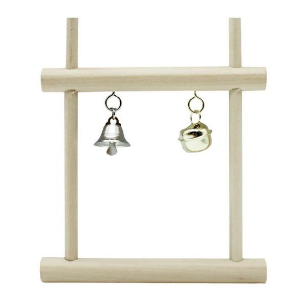 Cage Hanging Bird Swing Bridge Toy - GreenFur