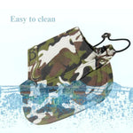 Camouflage Dog Baseball Cap for Outdoor Sun Protection - GreenFur
