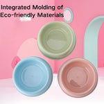 Candy Color Eco - friendly PP Material Dog Bowl - GreenFur