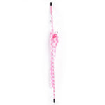 Candy Colour Interactive Pulley Fishing Rod Cat Toy Teaser - GreenFur