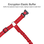 Car Safety Leash for Dogs with Elastic and Adjustable Strap - GreenFur