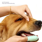 Care Tool Silicone Finger Toothbrush for Dogs and Cats - GreenFur