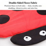Cartoon Cat Play Mat Tent with Bell Toy Ladybug Bee Butterfly - GreenFur
