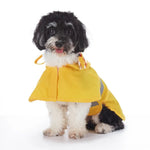 Cartoon Duck Reflective Pet Raincoat with Leash Hole - GreenFur